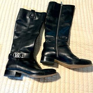 Black Michael Kors boots
